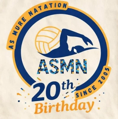Logo A.s Mure Natation