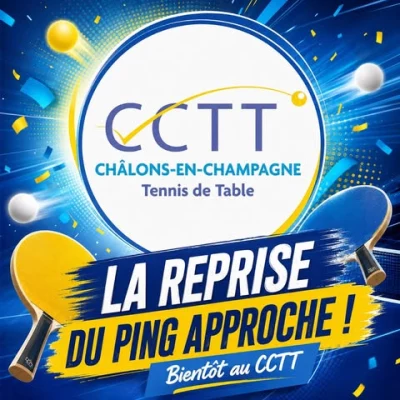 Logo Chalons en Champagne Tennis de Table
