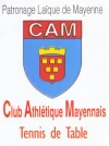 Logo Club Athletique Mayennais Tennis de Table