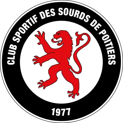 Logo Club Sportif des Sourds de Poitiers