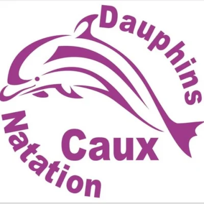 Logo Dauphins Caux Natation