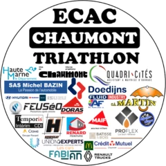 Logo E.C.A. Chaumont Triathlon Duathlon