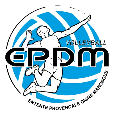 Logo Entente Provencale Digne Manosque Volley Ball Epdm VB