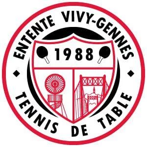 Logo Entente Viivy-Gennes Tennis de Table