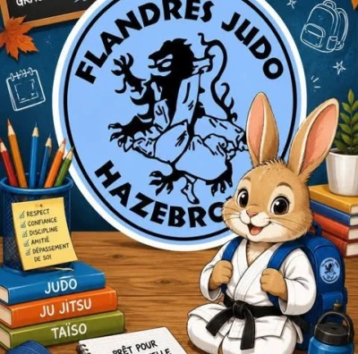 Logo Flandres Judo Hazebrouck