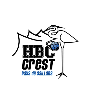Logo Handball Club Crest Pays de Saillans