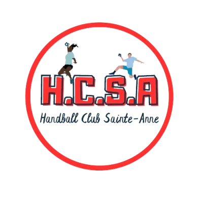 Logo Hcsa Handball Club Sainte-Anne