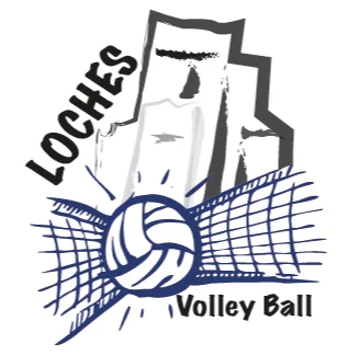 Logo Loches Volley-Ball