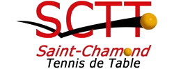 Logo Saint Chamond Tennis de Table