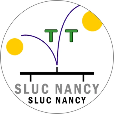Logo Stade Lorrain Universite Club Nancy Tennis de Table (S.L.U.C)